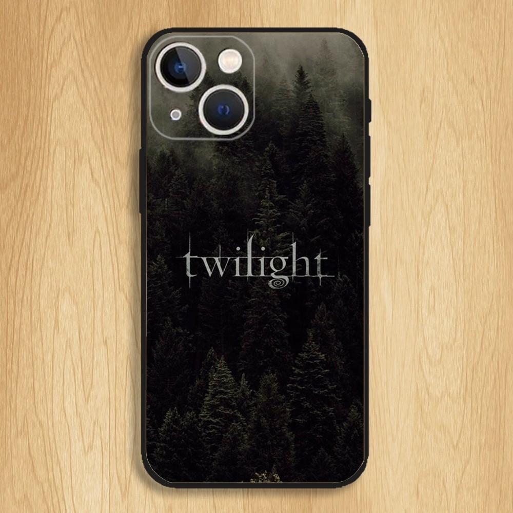 Twilight TV Series Phone Case For iPhone15,14,13,12,11,Pro,Max,Plus,Mini,X,XS,XR,8,7,6,S,Plus,SE Soft Black Case