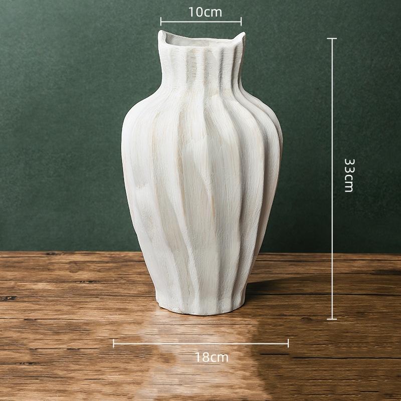 Kaba Seramik Vazo Fırında Dönüşmüş Porselen Vazolar Vazo Çiçek Düzenleme Aksesuarları Çin Tarzı Retro Kavanozlar