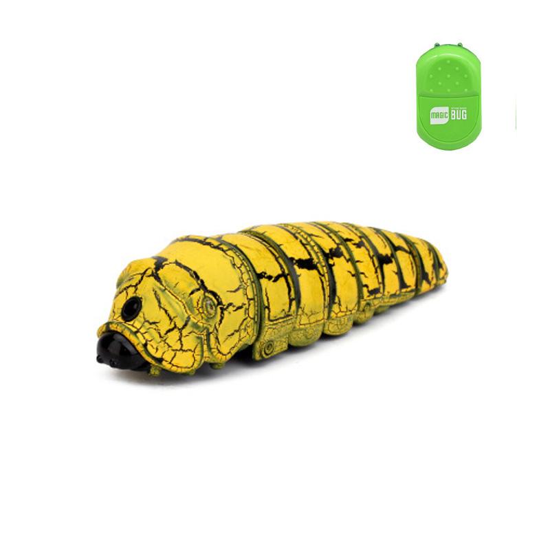 Remote Control Caterpillar Worm Mock Fake Insect Animal Toy RC Bug Prank Toy Novelty Electronic Pets Adults Party Toy Kids Gift