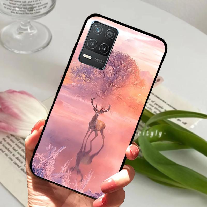 For Realme 8 Pro Case Realme 8i Soft Silicone Cool Cover For Realme 8 5G 8i OPPO Realme8 Pro 8Pro RMX3081 Phone Cases Bumper Bag