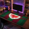 Wales Rugby Muster Mauspads Anti?Rutschfeste Gummi-Schreibtischunterlage Für Gaming Arbeiten Desktop-Dekoration