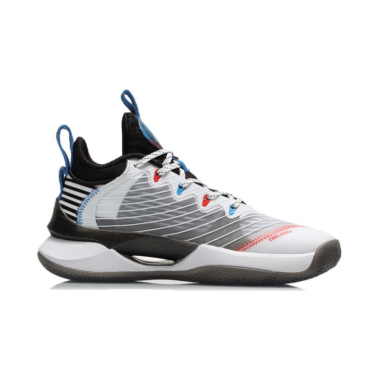 Li Ning Youth Lingren I Team Comfortable Versatile Non-Slip Shock Absorbing Durable Support Lightweight Mid-Top Basketball Shoes YKBR038-7