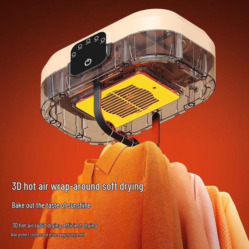 Compact Smart Foldable Clothes Dryer for Travel & Home