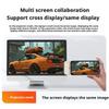 Kabelloser HDMI-Video-Sender und -Empfänger, Plug & Play 1080P Ausgang Kabelloser HDMI-Extender für Telefon/Tablet/Projektor/T M9Z8