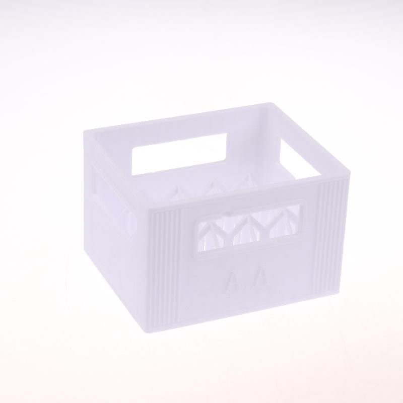 3D Printed Beer Crate Style Battery Storage Case No. 5 Aa No. 7 Aaa Battery Basket Stackable Batteries Storage Box Home Decor