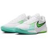 Nike Air Zoom G.T. Cut Academy Abrasion Resistant Grip Low Top Basketball Shoes Unisex White Green Sneakers Casual FB2598-107