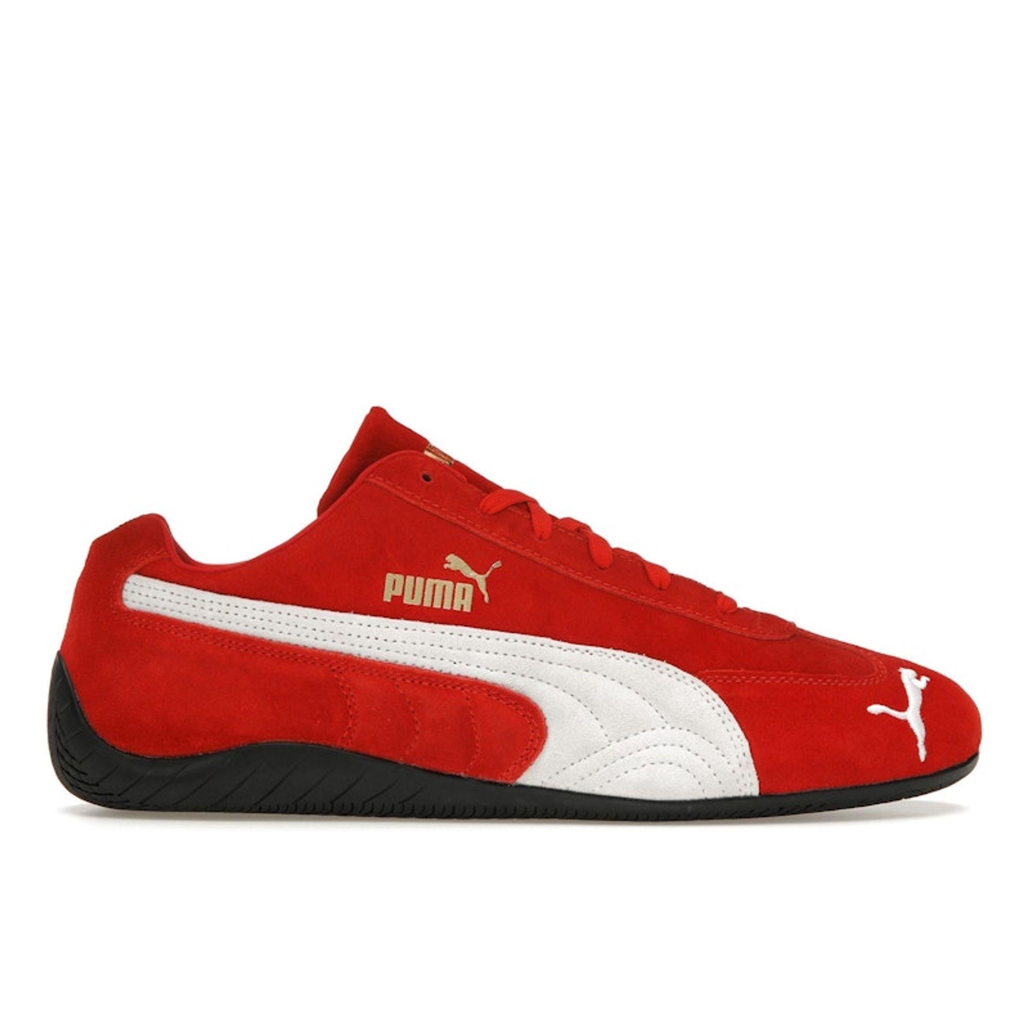 

Puma Speedcat OG Red White Unisex Sneakers For-All-Time-Red 398846-02 41