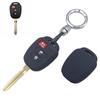 Copritastiera protettivo in silicone morbido per chiavi Toyota Prado, RAV4, Highlander, Camry, Corolla
