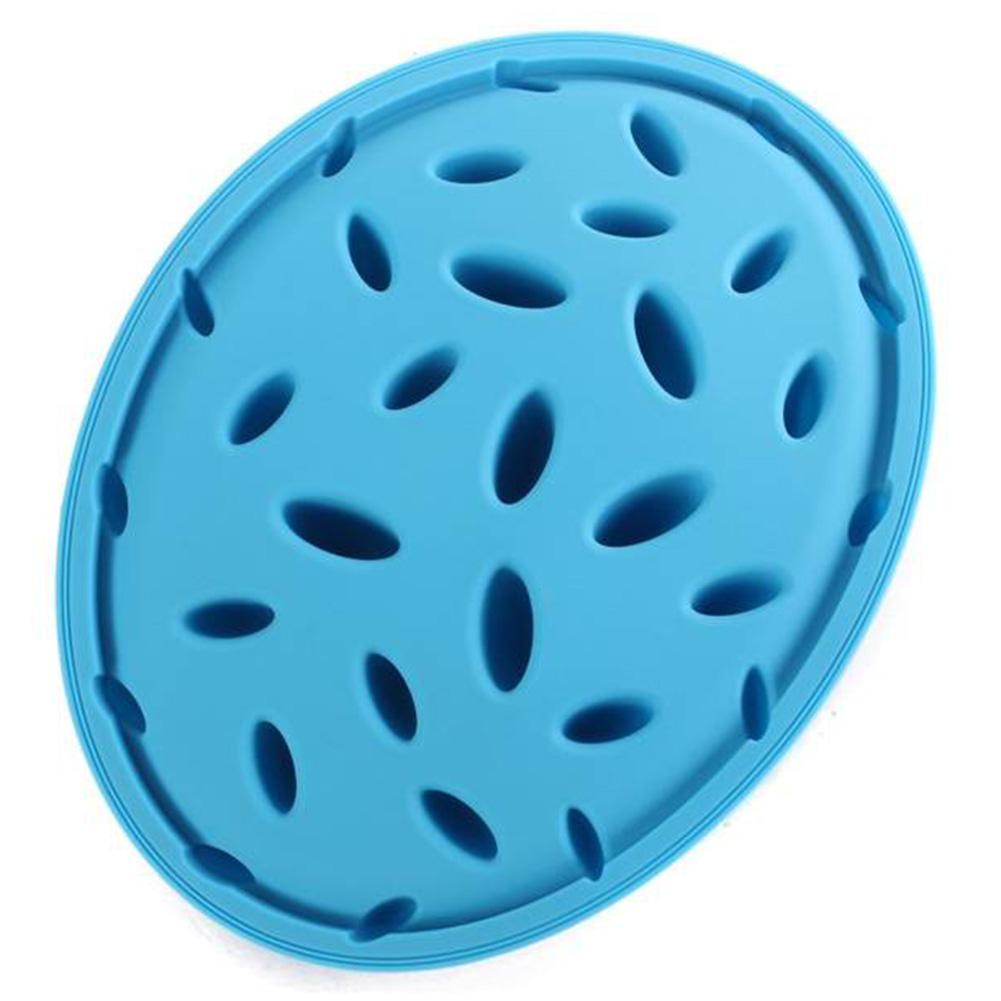 Pet Dog Feeding Food Dish Bowl Silicone Puppy Slow Down Eating Feeder Dish Prevent Obesity Dogs Supplies