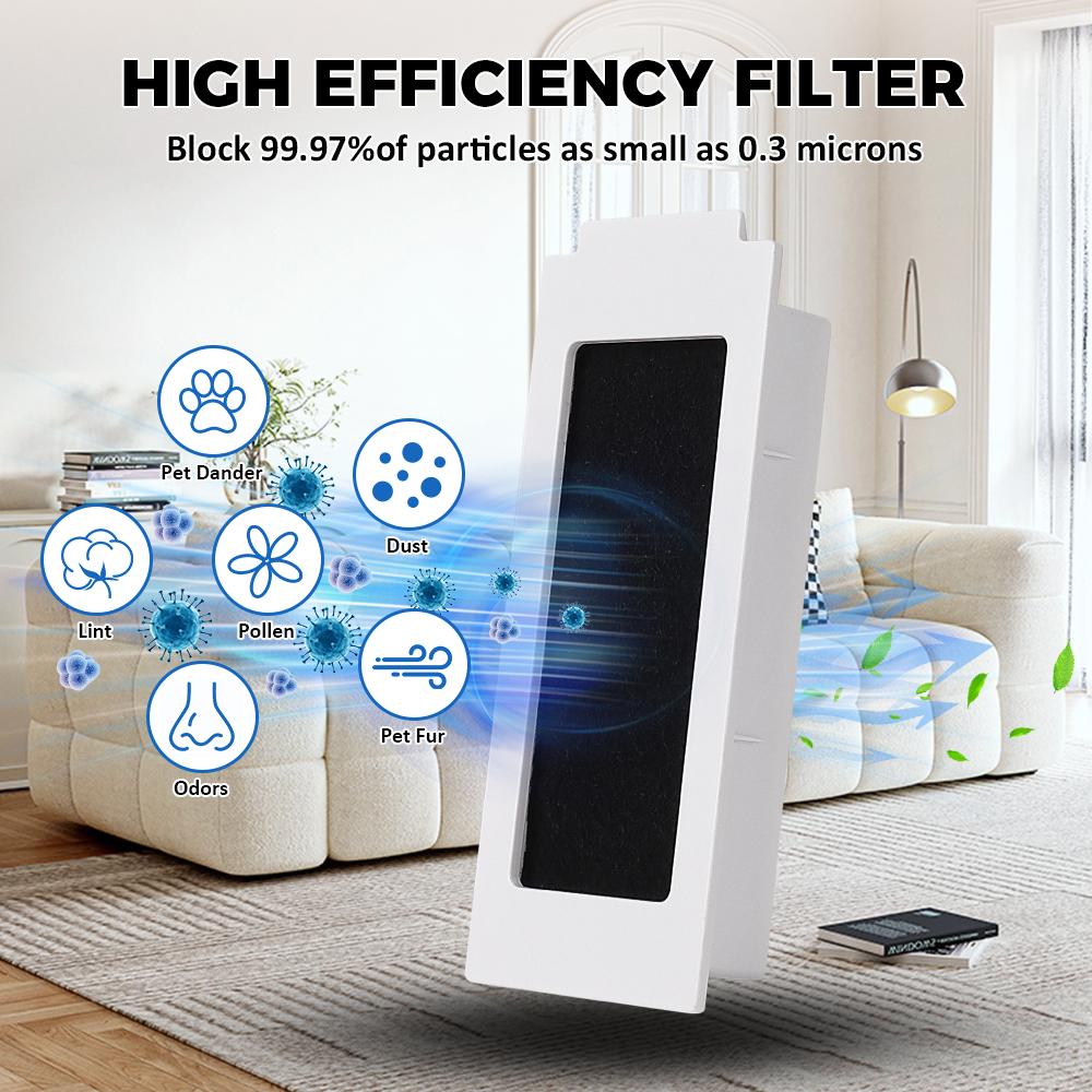HEPA Filter For ECOVACS DEEBOT T30S Combo T30 Pro Omni T30 Omni T30S T30S AI T30S CARE T30S Pro T30C Pro for Yeedi M12 Pro+ Robot Vacuum Cleaner
