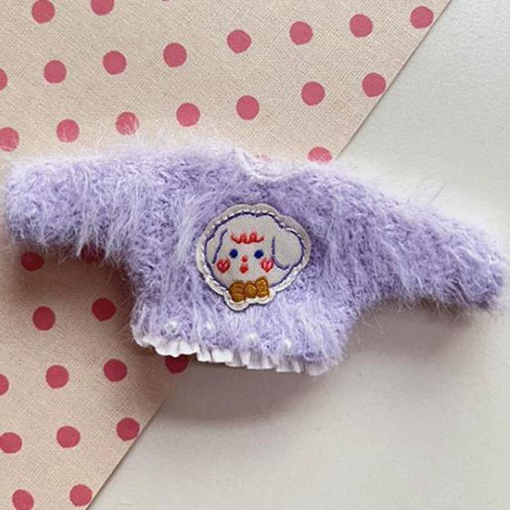 Multicolors Doll Plush Tops Mini Princess White Mesh Skirt for 1/12 BJD Dolls for Ob11 P9 Dolls