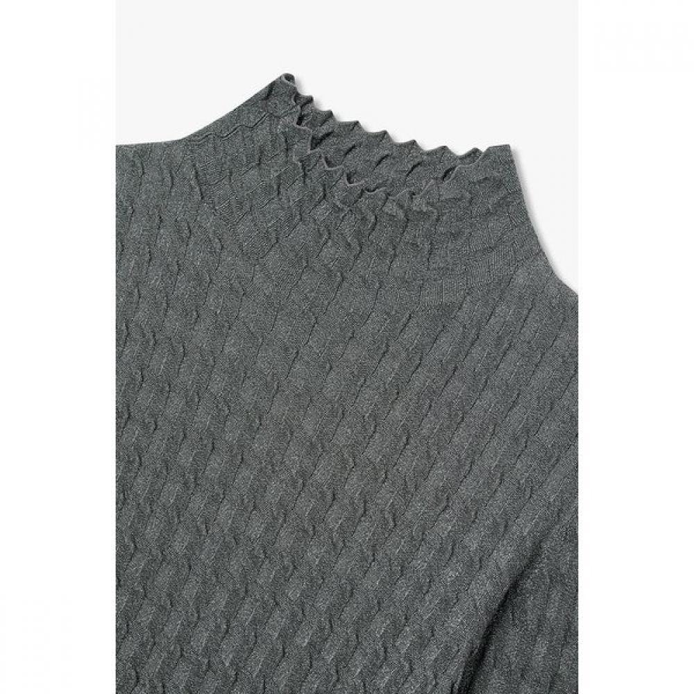 Emporio Armani Women 3d Effect High Neck Sweater A525328534