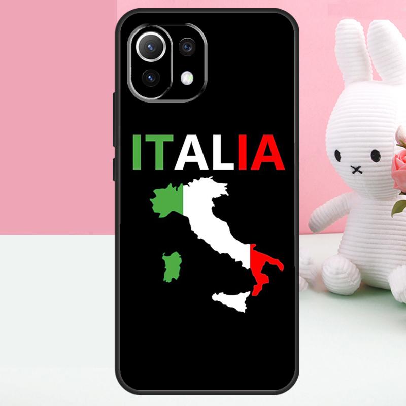 Italy Italia National Flag Case For Xiaomi 17 Pro Max 13 14 15 Ultra 13T 14T 15T Pro POCO X7 Pro X5 X6 F5 F6 F7 Funda