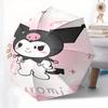 Kuromi,Cute Automatic Folding Umbrella-Simple 8-Rib Design, Bright Cartoon Pattern, Durable Iron Frame, Suitable For Travel, Outdoor, Beach-