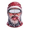 Nowość Maska Narciarska z Twarzą Starca, Zimowa Wiatroszczelna Pełna Twarz z Pełnym Drukiem 3D, Okulary przeciwsłoneczne nie są dołączone