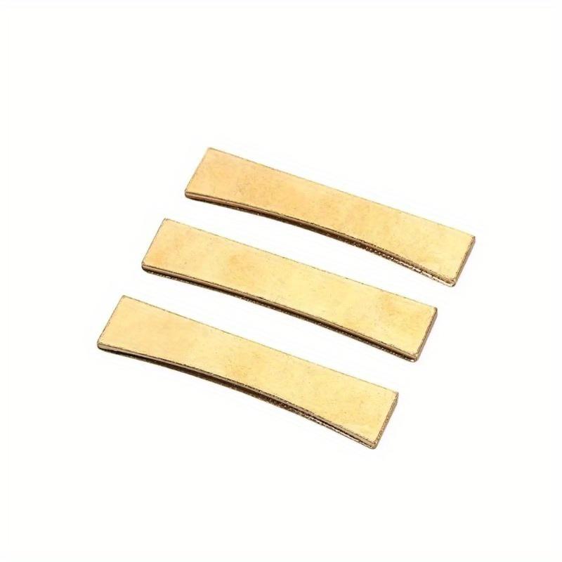 9pc Electric Guitar Repair Tool Alloy Fretboard Press Caul Inserts Golden