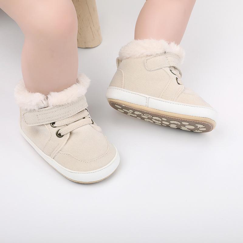 Aimele Winter Cotton Velcro Baby Prewalker Shoes (0-1 Year)