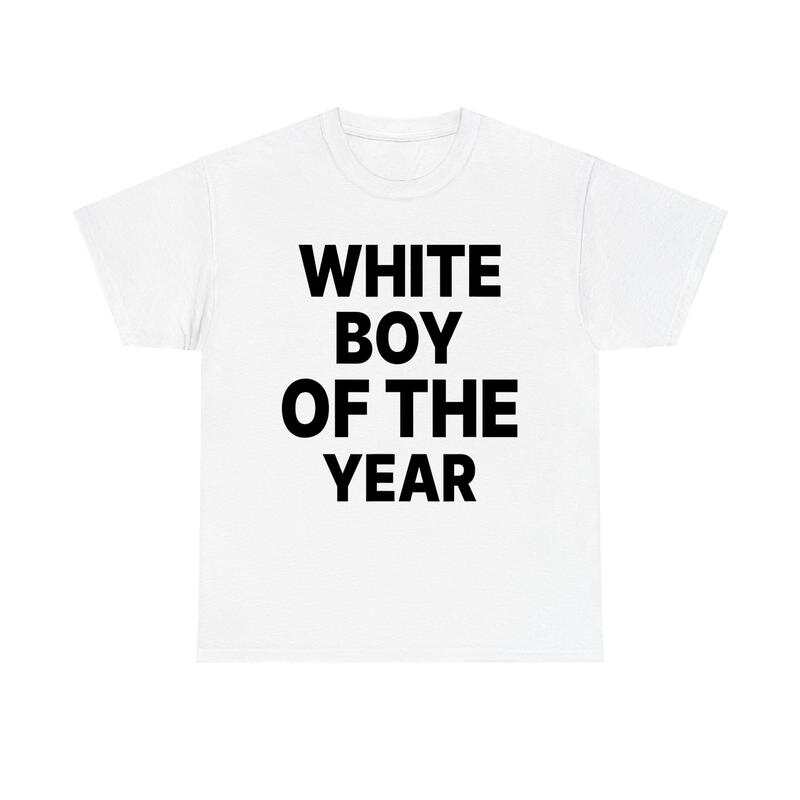 

Unisex White Boy Fun T-Shirt of the Year – Street Style Graphic T-Shirt for Men and Women S