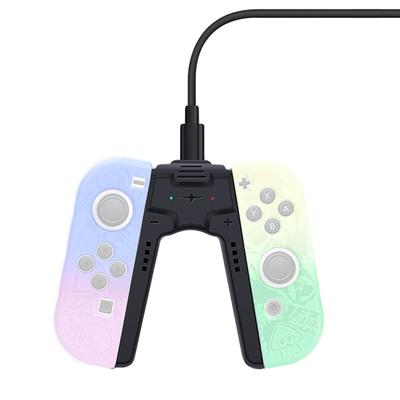 Renjzle Charging Grip for Switch and Dock Compatible with Grip and Safe Easy and Joy-Con Switch, Remote, Adapter, Joy-Con Joy-Con Charger, Charging,