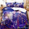 Project SEKAI Hoshino Ichika Set Biancheria da Letto Ragazzi Ragazze Twin Queen Size Copripiumino Federa Letto Bambini Adulti