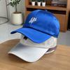 Fashion Hat Star Mercerized Fabric Atmosphere Embroidery Baseball Cap Children's Four Seasons Curved Eaves Show Face Small Trend and Cap Men