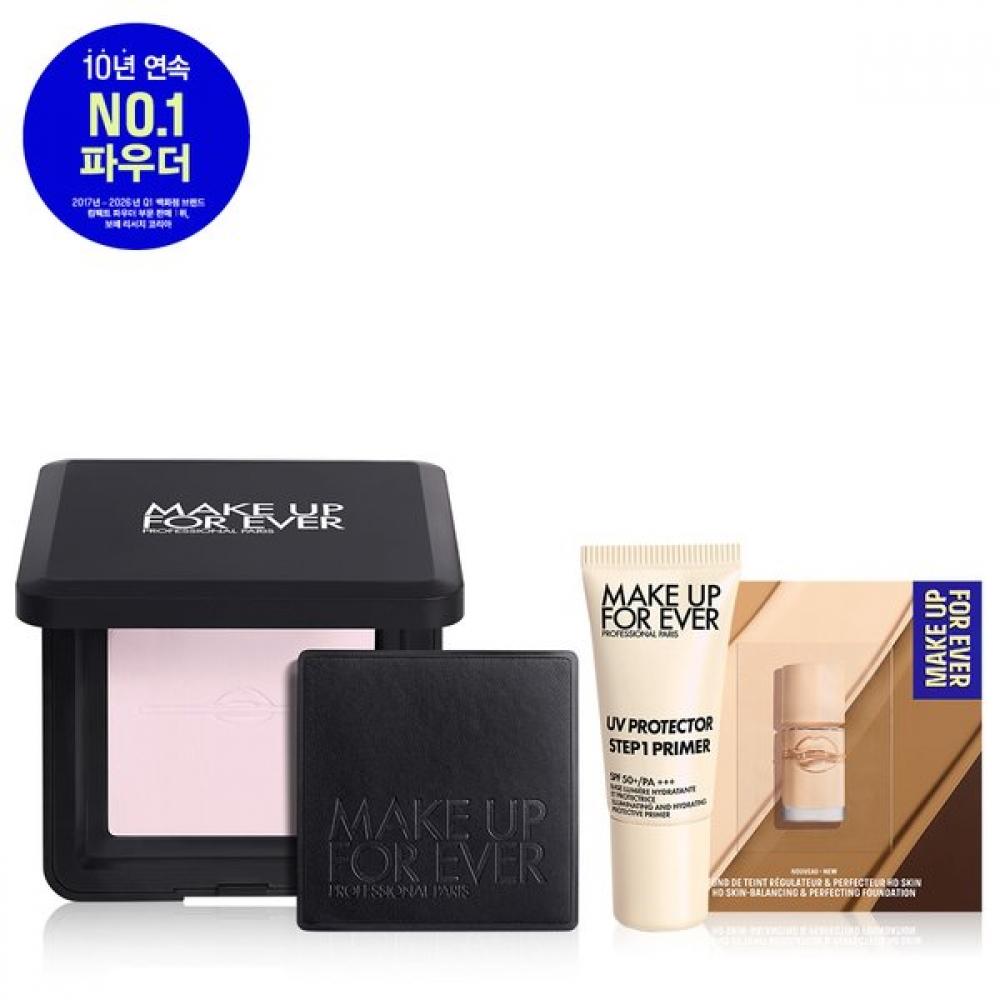 Make Up For Ever Hd Skin 10g +additional 1 Type Perfecting Pressed Powder 0.1 transparent