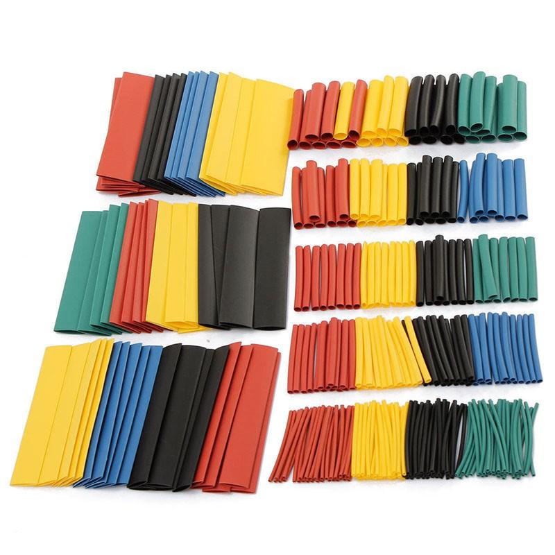 360Pcs Heat Shrink Tubing Insulation Shrinkable Tube 2:1 Wire Cable Sleeve Kit