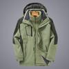 Unisex 3-in-1 Detachable Storm Jacket, Ideal for Cold Weather, Work, and Tibet Travel, Sizes L-8XL