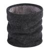 New winter warm scarf outdoor sports outer neck cover couple solid color velvet cover