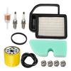 Air Filter Oil Filter and 2 Spark Tune-Up Kit for SV Series Engines Lawn Mower Tractor Maintenance Accessories Set