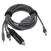 3 In 1 Power Cable DC Male Plug To Type C PD100W Car Charger Adapter Cord for Mini Satellite Device