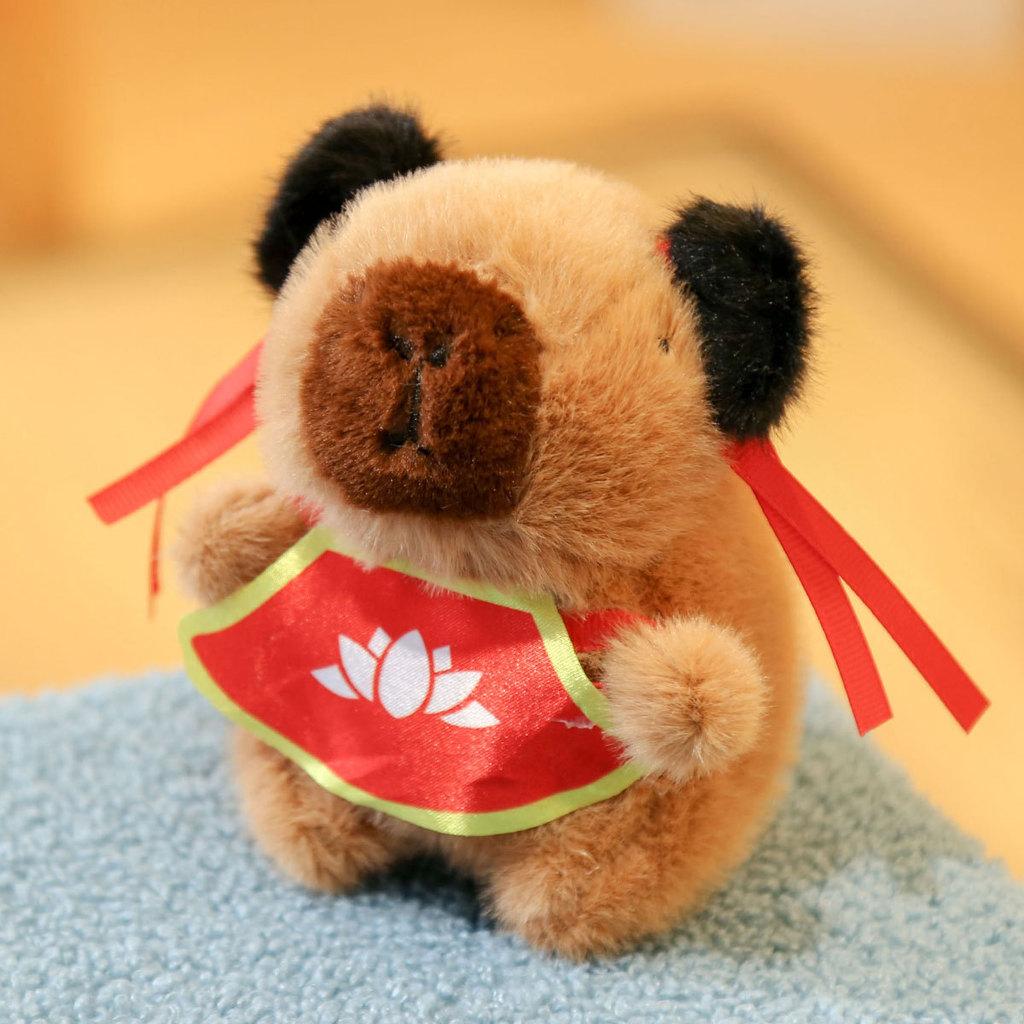 Fire Tortoise Plush Doll Keyring With Short Plush Material For Kids Gift And Accessories