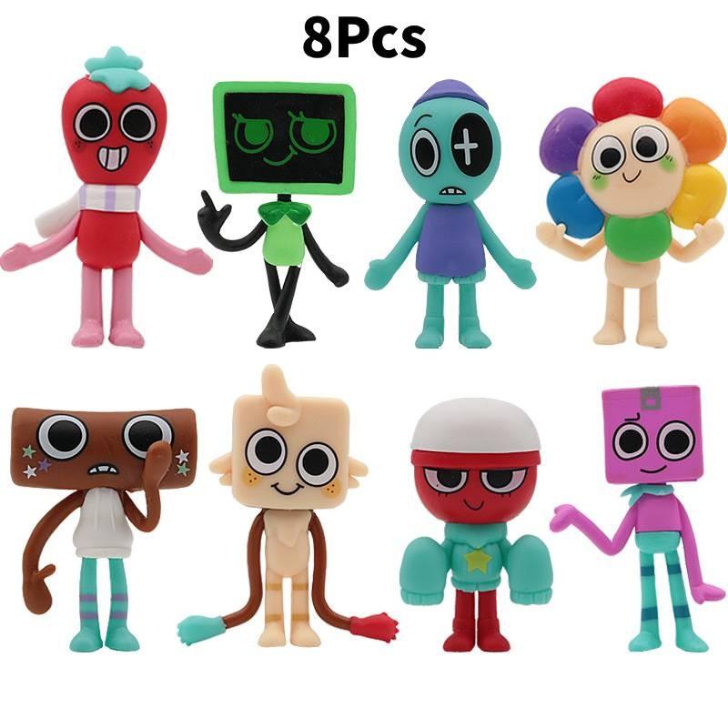 World Character Dandys Model Toy Cute Cartoon Children Cake Decoration Baking