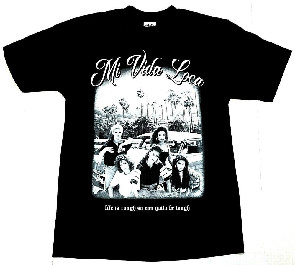 MI VIDA LOCA T-shirt My Crazy Life Urban Streetwear Tee Men s 100% Cotton New Unisex T-Shirt XXXL