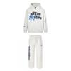 Broken Planet Hoodie Men Loose Fit Casual Sweatshirt Letter Print Streetwear