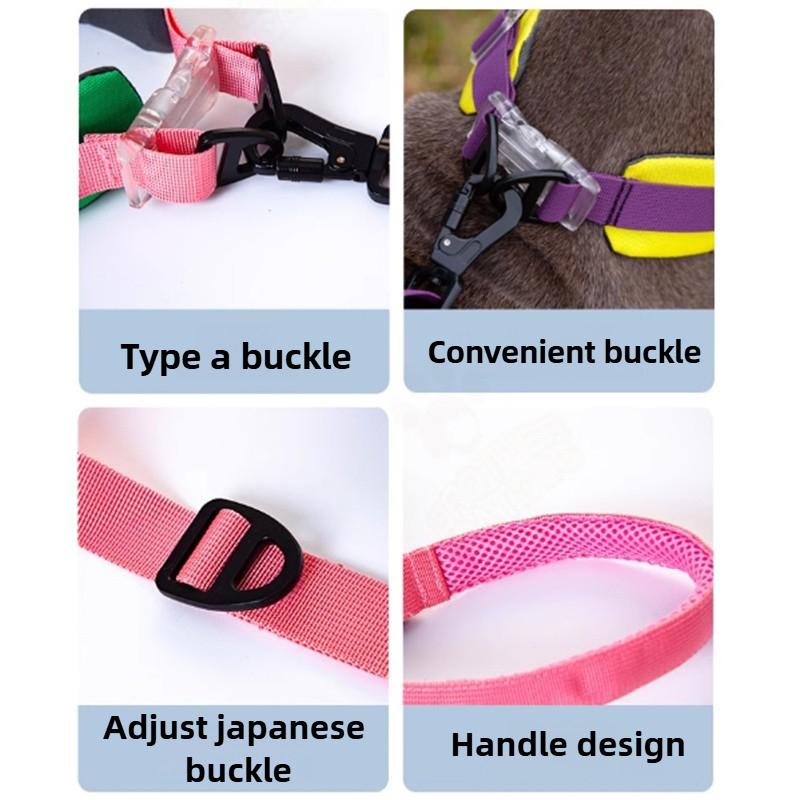 Pet Collar Adjustable Comfortable Durable Nylon Necklace Leash Big Dog High Quality Collars Choker Chain Security Dog Supplies Accessories Products