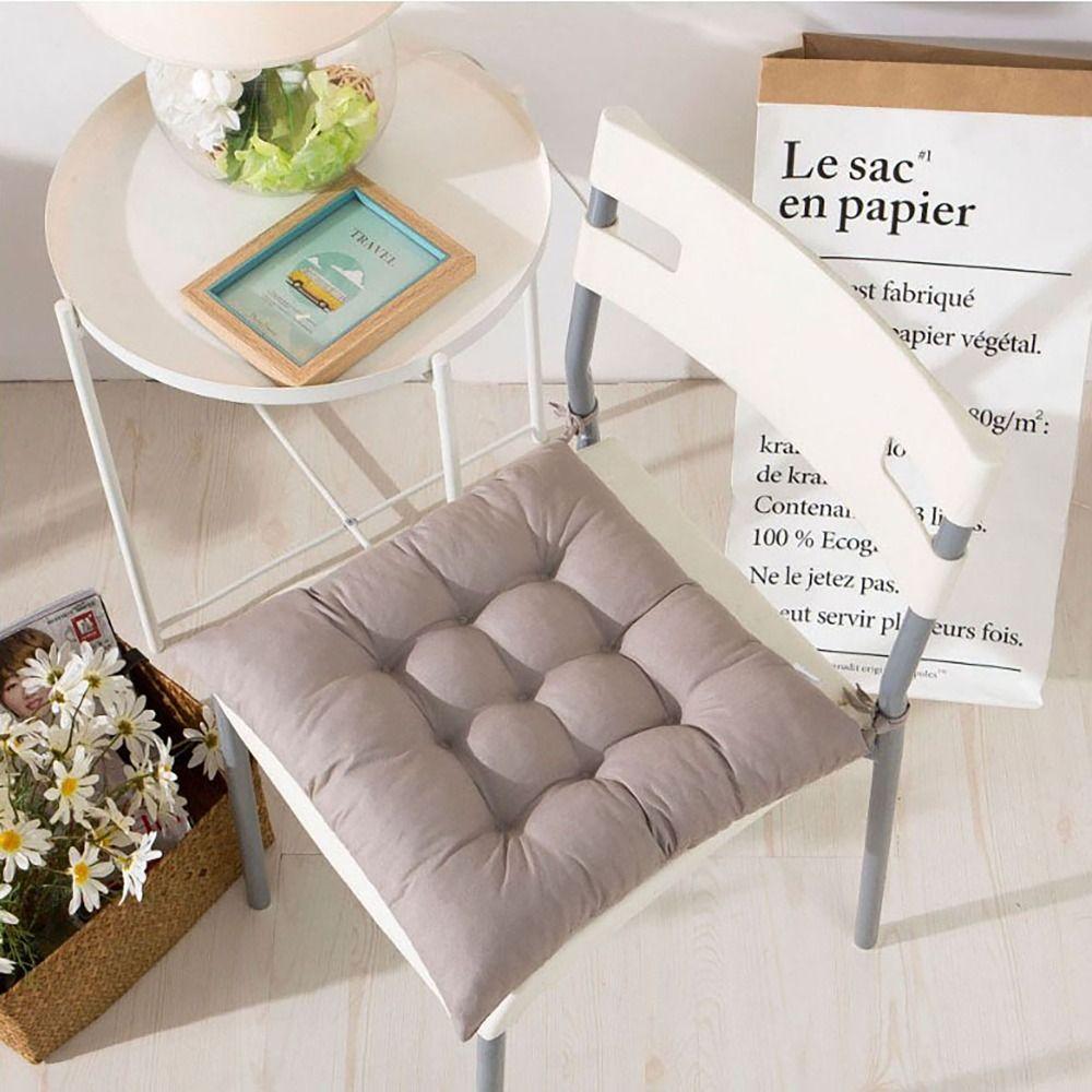 40*40 CM Dining Chair Seat Cushion Printed Back Cushion Ground Mat  Student Office Canteen