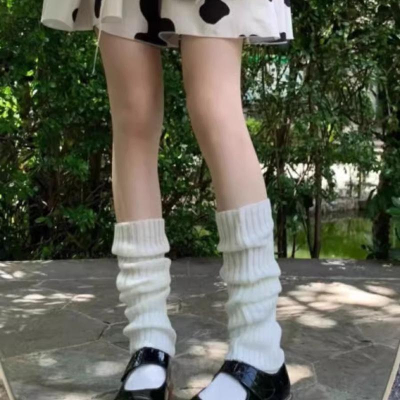 Women's Wool Knitted Foot Cover Arm Long Socks Autumn Winter Crochet Heap Sock