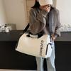 Trend Large-capacity Travel Bag Women's Short-distance Storage Duffel Bag Men's Dry and Wet Separation Sports Portable Shoulder Fitness Bag