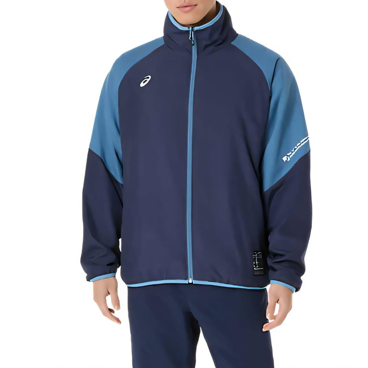 

Asics Пуловер с круглым вырезом, повседневная куртка с принтом, мужская куртка 2031F171-400 S