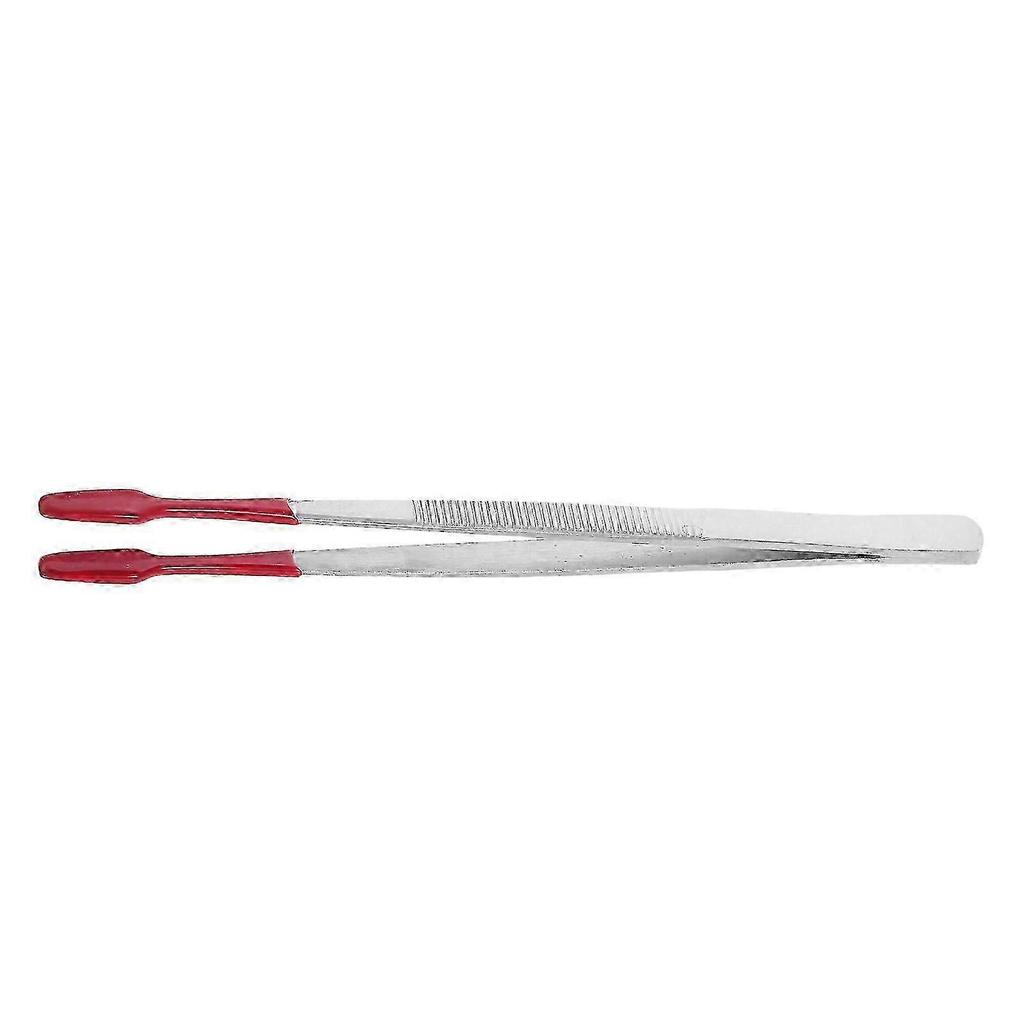 Stamp Tweezers with Rubber Tips for Stamp Collecting Multi-Functional Collectors Tool