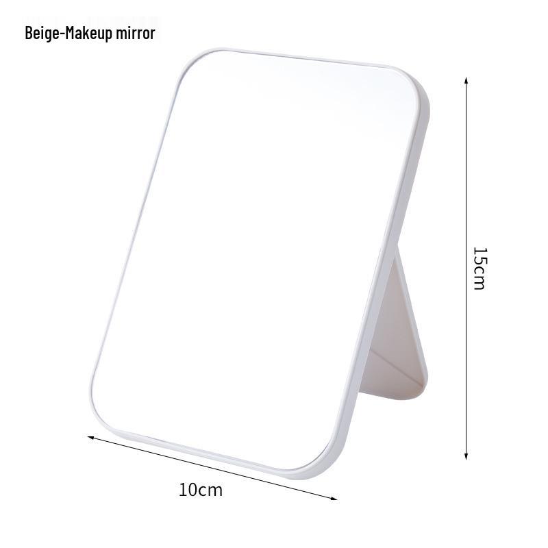 HD Square Folding Portable Makeup Mirror - Minimalist and Elegant Design