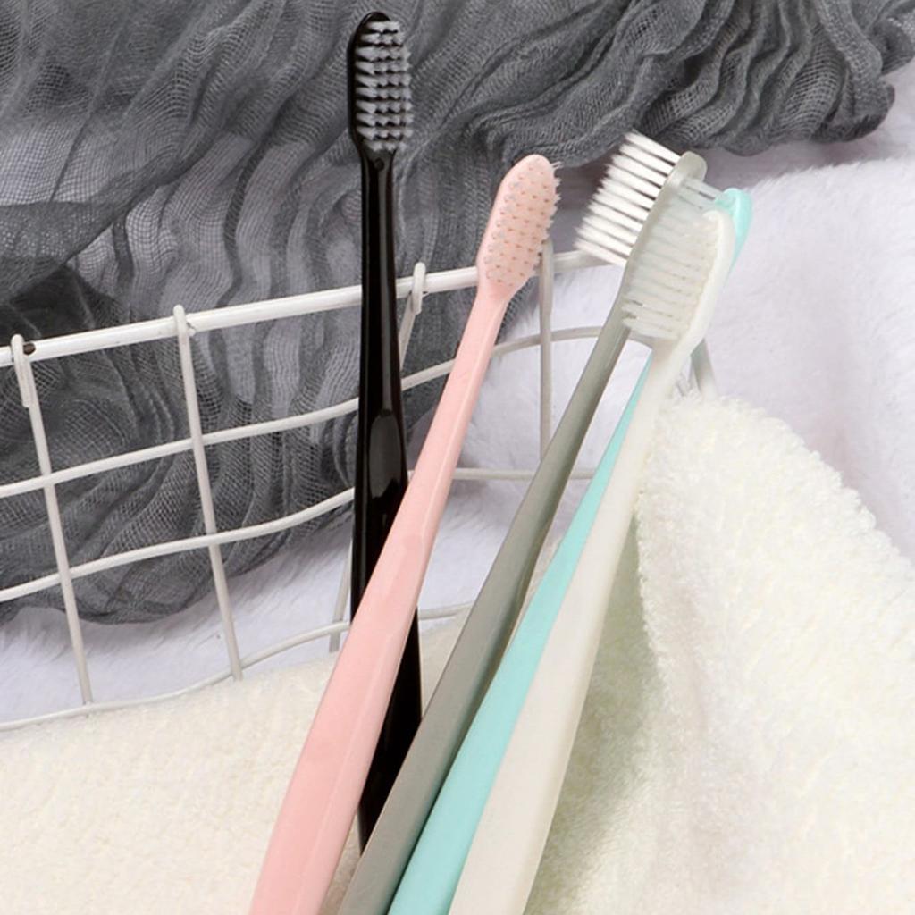 10 Stück Macaron Zahnbürste mit weichen Borsten