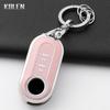 Fashion Tpu Car Key Case Cover For Fiat 500 Ducato Panda 500L Punto Lancia Musa For Citroen Jumper For Peugeot Boxer Keychain