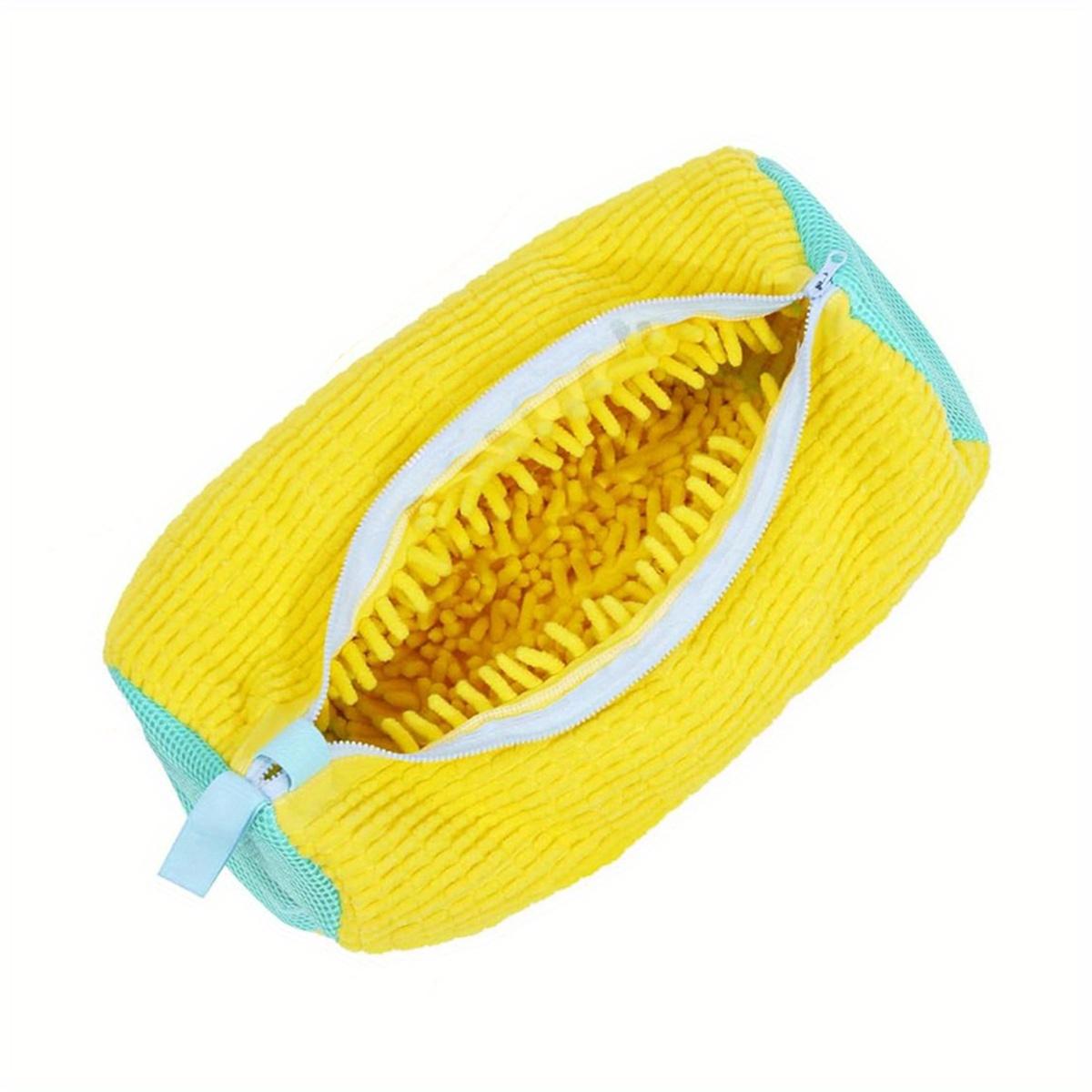 

1/2 шт. Мешок для стирки обуви Мягкая сетка Защита для обуви для стирки Пушистые волокна Полиэстер Машинная стирка обуви Мешок для стирки Сушильные мешки