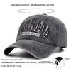 Unisex Florida Letter Embroidery Wash Baseball Caps Spring And Autumn Outdoor Adjustable Casual Hats Sunscreen Hat Sports Cap
