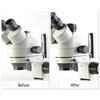 C-Mount Adapter Lens Microscope Adapter Trinocular Stereo Microscope 0.35X/0.5X