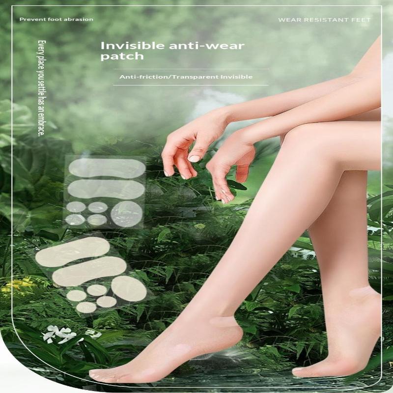 Anti-Wear Foot Patches Women Men Invisible Gel Heel Protector Foot Care Adhesive Patch Stickers Cushion Foot Care Tool