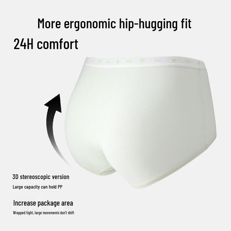 Sangliya Women's 100% Cotton Mid-Waist Briefs, 3-Pack