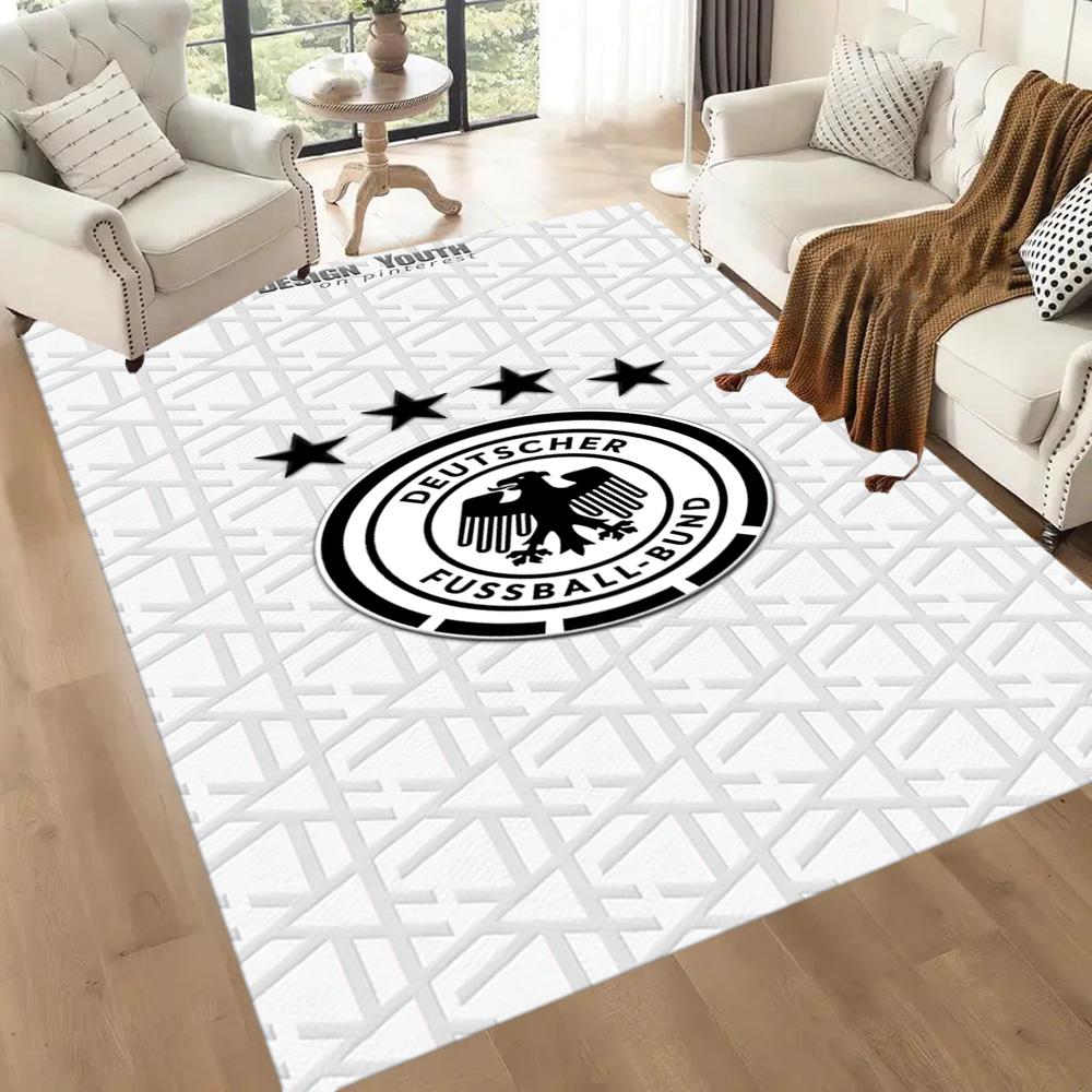 Deutscher Fussball-bund Style Square rugs are a great choice for living rooms, bedrooms, home décor, and as gifts.